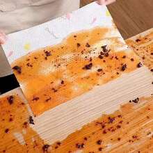 Disposable Washable Kitchen Paper Towels, Kitchen Cleaning Kitchen Paper Towels, Slouchy Cloth, Absorbent Paper Towels, Dry And Wet Dual-Use, Dishwashing Oil Proof Paper Towels, Kitchen Paper, Kitchen Supplies, Christmas Party Supplies(Random Pattern)