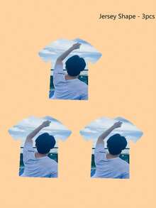 1/3/6个装定制个性化照片冰箱贴,热转印闪光印刷,DIY定制照片冰箱贴,为您的家增添个性化元素,适用于办公室、厨房、储物柜、冰箱等磁性物品,圣诞节悬挂装饰,情人节、母亲节、父亲节、儿童节、万圣节、生日周年纪念日礼物,送给家人 - 彩色 - 查看 25