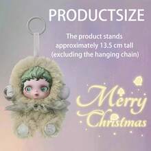 POP MART SKULLPANDA L'impressionnisme Series Vinyl Blind Box Plush Keychain Cute Doll Pendant Valentine's Day Gift Bag Charm Collectible Toy - Multicolor - View 8