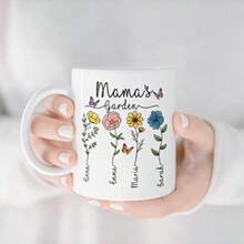 Mom Mug Funny Mug Custom Mom's Garden Mug, Mothers Day Gift, Gift For Mom, 11oz Mothers Day Mug, Mom Gift, Birth Month Flower, Personalized Birth Month Flower, Christmas Mom Mug, Christmas Mama Gift - default - View 6
