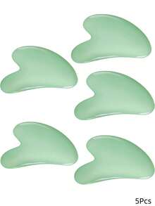 1 pieza Tablilla Gua Sha de cuarzo rosa natural y jade, con forma de corazón rosa, herramienta de masaje de SPA, relajación corporal portátil, adecuada para hombres y mujeres, regalo de belleza y cuidado de la piel, SPA, autocuidado, herramienta de cuidado de la piel, cuidado facial, suministros de esteticista, masaje, herramienta de masaje facial, rodillo facial - Multicolor - Ver 19