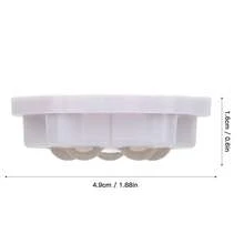 Paquete de 12 Ruedas Autoadhesivas con Pastillas de Freno, Ruedas Giratorias con Capacidad de Carga para Muebles, Ruedas Giratorias de 360 grados, Ruedas Resistentes para Muebles - 1 - Ver 7