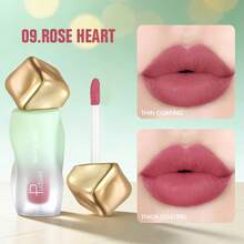12 Colors Of Matte Velvet Nude Lip Glaze-Long-Lasting Waterproof Non-Stick Cup, Smooth And Easy To Apply, Beauty & Personal Care Cosmetics - #09 - View 8