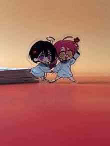 1 móc khóa acrylic hình nhân vật hoạt hình (Till, Sua, Ivan, Hyuna, Luka, Mizi), đồ lưu niệm anime, phụ kiện điện thoại hoạt hình, móc khóa xe hơi, mặt dây chuyền ba lô, phụ kiện túi xách, tượng hoạt hình, quà tặng Halloween - Nhiều màu - Xem 3