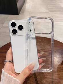 1个透明手机壳，兼容 17/17 Air/17 Pro/17 Pro Max/16/16 Pro/16 Pro Max/16 Plus、 X 11/12/13/14/15/16，四角防摔设计 - 無色 - 查看 3