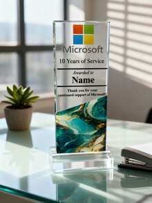 Personalized Employee Award, Retirement Appreciation, For Manager, Staff, Retirement Award Custom Award Plaque ,Thank You,Multi-Functional,Reusable,Ornamental,Exquisite,Stylish,Adorable,Colorful,Cute,Funny,Custom,Personalized,Customized,Unique,Ideal Gifts For Her,Ideal Gifts For Him,For Anniversaries,For Birthdays - Multicolor - View 18