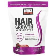 Force Factor Hair Growth Accelerator, Mixed Berry, 60 Soft Chews - 1 gói - Xem 7