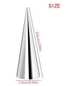 10/5/1 Pcs Cylindrical Croissant Mold, Danish Croissant, Spiral Cone Pastry Mold, Hanging Croissant Baking Bag, Excellent Kitchen Tool, Valentine's Day Gift - Multicolor - View 12