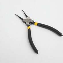 4件套卡簧钳套装，重型卡簧钳套装，挡圈拆卸钳，用于拆卸卡簧，直口和弯口锁定钳套装，带收纳盒