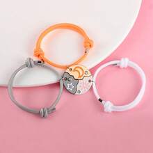 3件套 星星月亮太阳拼接 闺蜜手链 男士时尚友谊礼物 - 星星月亮太陽手鍊 - 查看 2