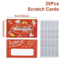 Valentine's Day Scratch Card, Customizable Interactive DIY Scratch Card - Multicolor - View 10