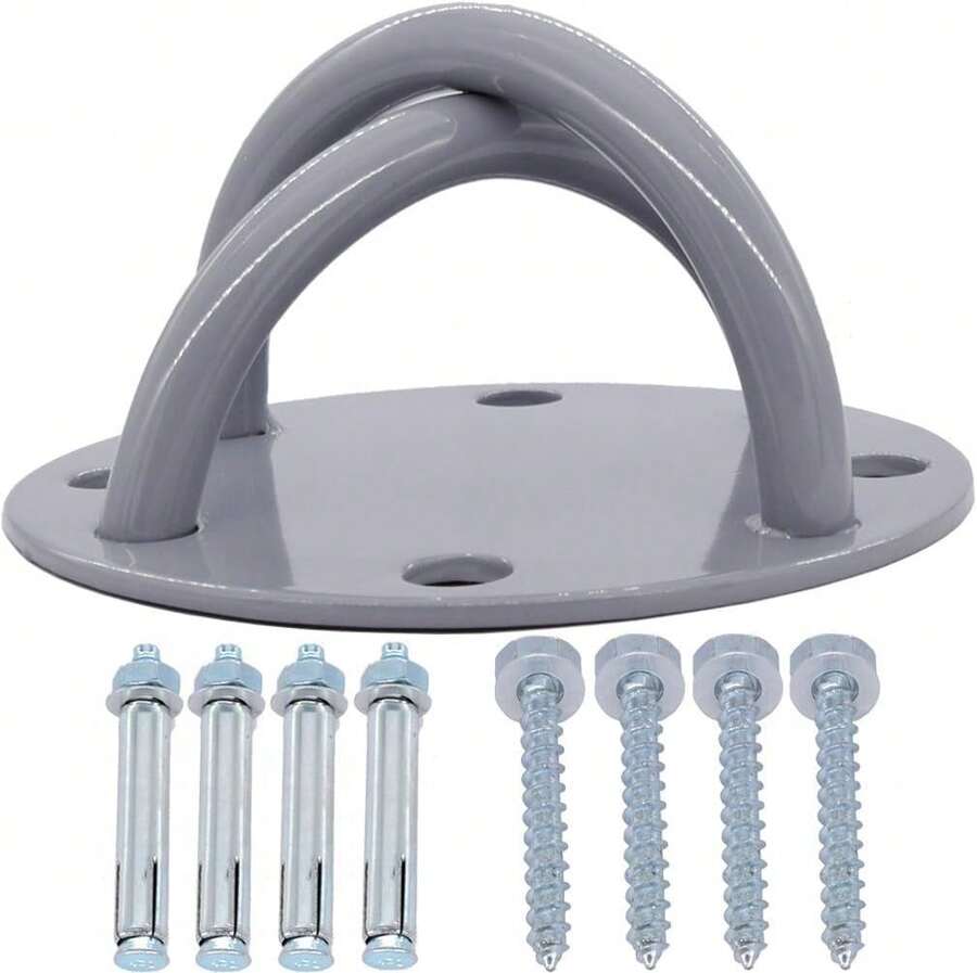 Gymnastics Rings - White - View 1