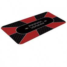 Waterproof Poker Table Mat - Rubber Poker Game Mat - Waterproof Table Mat - Poker Tablecloth - Mahjong Tablecloth - Suitable For Family Gatherings, Entertainment Games - Party Games And Event Supplies - Birthday Gift - Multicolor - View 5