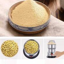 PZW Electric Grain Grinder Mill Herbal Cereal Coffee Beans Pepper Seasoning Medicine Powder Machine Grain Household Grinding Machine Stainless Steel Crusher 300W2537 - como en la foto - Ver 6