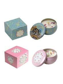 女士香薰蜡烛礼品套装：家居香薰蜡烛套装、4 支大豆蜡香薰蜡烛、浴缸缓解压力蜡烛、瑜伽香薰蜡烛、睡眠香薰蜡烛、生日礼物、周年纪念礼物、房间装饰、礼品 - 彩色 - 查看 10