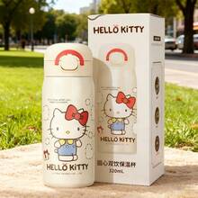 1个三丽鸥Hello Kitty 320毫升/10.82盎司双层真空保温杯 - 316不锈钢材质，保温/保冷，防漏，适合办公室/家庭/通勤使用 - 白色 - 查看 2