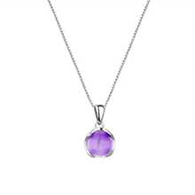 Luxurious Pink Necklace, Floral Pattern, Oval Pendant, Collarbone Chain, Exclusive Women - 粉色 - 查看 9