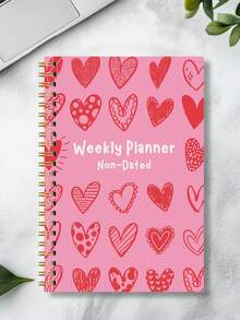 BUBU Daily Planner Notebook - Spiral Bound To-Do List Tracker, Undated Task Priority And Notes, Suitable For School Or Office Supplies, Back To School Essentials - Multicolor - View 3