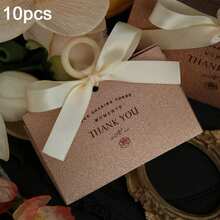 10pcs Premium Wedding Favor Boxes, Handheld Candy Gift Boxes, Elegant Gift Boxes For Wedding, Christmas, Valentine's Day, Birthday, Candy Store - Candy Box - View 20