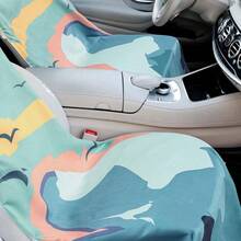 2 Pack Car Seat Towel Covers With Storage Bag Seat Post Workout Sweat Washable Cover Non Slip For Car Towel For Dog Pet Workout Outdoor Sport Activities YosemiteSasquatch - YosemiteSasquatch - View 3