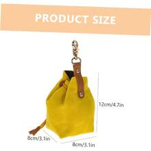 Sosoport 1pieza Bolsa De Snacks para Perros Pouch Porttil para Premios De Cachorros Organizador De Comida para Paseos Material De Fieltro Duradero para Entrenamiento y Actividades Al Aire - inicial - Ver 3