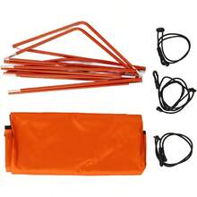 YQQ Zyyini Toldo para Sombrilla de Kayak Toldo para Sombrilla para Canoa Kayak Barco Toldo con Bolsa de Almacenamiento para Bote Inflable Toldo para Sombrilla Portátil Plegable Fácil2179 - Naranja - Ver 5