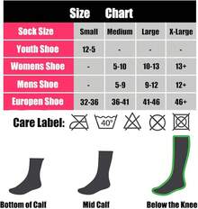 Calcetines de fútbol unisex para jóvenes, equipo deportivo sobre la pantorrilla, sólidos, fútbol, béisbol, rugby, multideportes - A3p - Ver 7