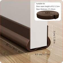 Multi-Color Optional New Seal Strip For Door Bottom, Sound Insulation Door Caulk, Self-Adhesive Anti-Mosquito Anti-Bug Noise Blocking Strip - Multicolor - View 5