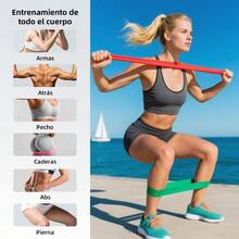 NEWKIBOU Kit de Pilates en Casa con Aro Pilates 15Pulgada/38CM 5 Bandas de Resistencia Bola de Pilates 25cm y 2 Pares Calcetines Yoga - Pilates Equipment for Toning Arms and Thighs - Rosa - Ver 6