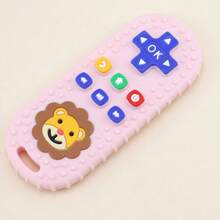 1 pieza Juguete de dentición para bebé en forma de león de dibujos animados con control remoto realista, juguete para morder anti-mordeduras - Multicolor - Ver 10