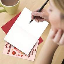 1张“你最甜蜜！我爱你！”独特情人节贺卡，粉色蛋糕设计，送给爱人的最佳礼物，高品质贺卡，带信封（12x17厘米）/（4.72x6.7英寸） - 彩色 - 查看 4