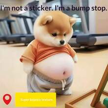 2025 New Cute Puppy Squeeze Toy, Stress Relief Toy, Car Collision Sticker, Birthday/Christmas/Holiday/Perfect Gift - Multicolor - View 3