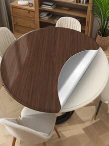 Thickened Wood Grain Wallpaper, Boeing Film Furniture Kitchen Cabinet PVC Self-Adhesive Wallpaper, Kitchen Vinyl Wallpaper - Multicolor - View 3