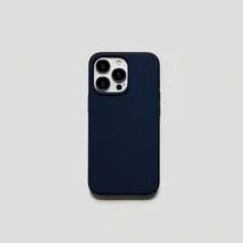 Liquid Silicone 3-Layer Full Coverage Soft Rubber Phone Case, Shock-Proof Protective Cover With Anti-Scratch Microfiber Lining, Compatible With IPhone 17, 17 Air, 17 Pro, 17 Pro Max, 13, 11, 16 Pro Max, 15, 14 Plus, 12 - Midnight Blue - View 5
