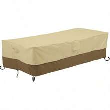 Classic Accessories 55-599-011501-00 Veranda Rectangular Fire Pit/Table Cover 56-Inch - 60" de largo x 28" de ancho x 15" de alto - Ver 1