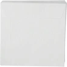 Yunseity Piezas de Papel Grueso CD DVD Mangas Soporte de sobre con Ventana Transparente y Solapa, Fundas de Disco Reutilizables a Prueba de Polvo para Disco de 8cm - 1 - Ver 9