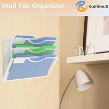 Magazine Rack - 3 Tier White - View 6