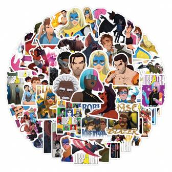 56pcs Dispatch Super British Dispatch Center Stickers, Suitable For Water Bottles, Laptops, Mobile Phones, Scrapbooks, Diaries, Card Making, And DIY Handicrafts