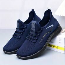 2025 New Style Unisex Breathable Casual Sports Shoes. Lightweight, Soft Sole, And Non-Slip, Suitable For Daily Commutes And Walks, All Year Round. - Màu xanh lam - Xem 2