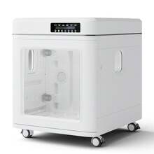 Advwin 100L Large Pet Dryer Box With Wheels, Smart Temperature Control, 360° Drying, Ultra Quiet, Foldable Design, Dog Drying Box Automatic For Cats And Multi-Pet Families - AU Plug(220-240V) - View 2