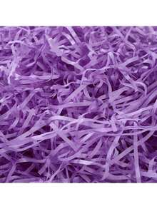 20克/包拉菲草纸碎，皱纹纸填充物，适用于礼盒装饰、情人节、圣诞节礼物，30种颜色可选