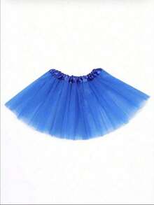 1 Stück/3 Stück/5 Stück einfarbiger Polyester Tüll Rock, geeignet für alle Jahreszeiten, 30cm aufgeblähter Rock, nicht erwachsener Mini-Rock, transparenter Taille Bühnenrock, Ballett Tutu, Aufführungskostüm, Makaron farbiger Tüllrock, Prinzessinnenkleid, atmungsaktives Mesh, Weihnachtsrock, Petticoat Valentinstag Accessoires, Sommer, Strand, Hochzeit - Mesh-Tutu-Rock - Übersicht 9