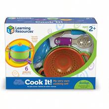 Learning Resources Set de Cocina New Sprouts Cook ItConveniente y duradero, favorito para niños - Multicolor - Ver 6