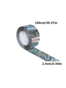 1 Cuộn Băng Chống Chim Phản Quang Cao Cấp - Băng Chống Côn Trùng Ngoài Trời, Băng Phản Quang Chống Chim, Băng Phản Quang Hai Mặt - Thích Hợp Cho Cây Cành Ngoài Trời, Vườn, Nhà Cửa, Trang Trại, Sân Hiên, Ban Công và Các Địa Điểm Khác Để Ngăn Chim Hiệu Quả. - Nhiều màu - Xem 12