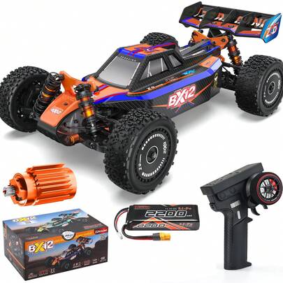 ZD Racing 1:12 Brushless Fast Rc Cars For Adults Fast 42 MPH,Off Road Rc Car 4X4,Remote Control Trucks For Adults 4WD High Speed Racing RC Buggy With 3S 2200 MAh Truck Suitable For Gifts