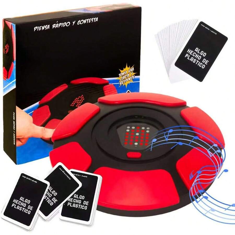 ¡RecomendadoJuego de Mesa Electrónico 2.0 - Juegos de Mesa Familiares para Niños y Adultos | Juguete Educativo en Español con 20 Cartas Temáticas | Juego Familiar para 2-8 Jugadores, Edad 8+¡Top de Temporada - 1 - Ver 1