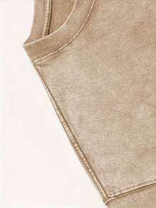 SPEED LEGEND Graphic Wash T - Shirt, Men's/Women's, Casual Short - Sleeve, Retro Japanese - Urban Design, Tribute To Speed & Cars - Coffee Brown - View 5