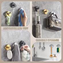 14.99 Lbs Capacity Vacuum Suction Cup Hooks, No Drilling Required, Suitable For Bathroom And Kitchen, Wall Mounted Towel Hooks, Christmas Wreath Hangers, Suction Cup Towel Bars, Bathroom Accessories - Multicolor - View 10
