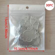 10pcs/20pcs Random Metal Cutting Dies, Small Size DIY Paper Card Craft Cutting Mold, Carbon Steel Mold For Scrapbooking, Greeting Cards, Embossing, Home Decor Projects