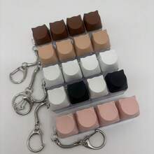 لعبة تخفيف الضغط بالأصابع، لعبة إغاثة الضغط الشخصية للمفاتيح، قلادة مفاتيح، هواية، مجموعة، لوازم حفلات، غطاء لوحة المفاتيح، اختبار مفتاح لوحة المفاتيح، لعبة فيدجت مبتكرة للتخفيف من التوتر